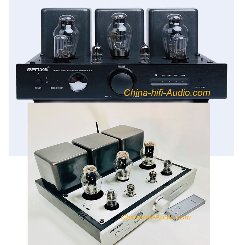 RFTLYS A3 Single-end Class A 300B tube intergrated amplifier Bluetooth&Remote - Click Image to Close